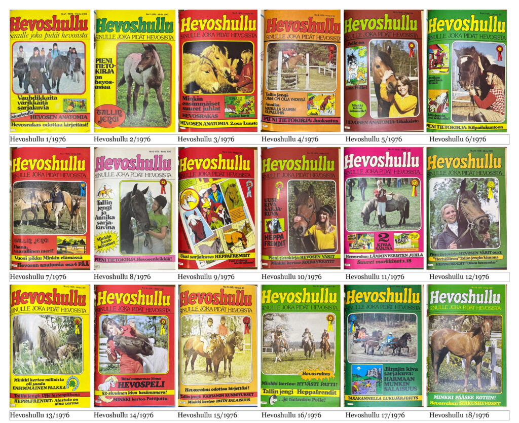Hevoshullut 1-18/1976