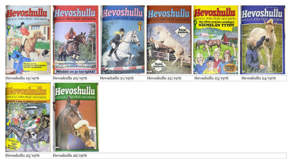 Hevoshullut 19-26/1976