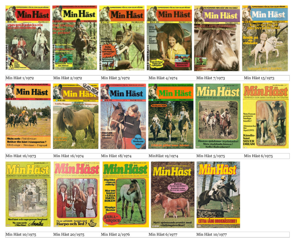 Min Häst [SWE] 1/1972-10/1977