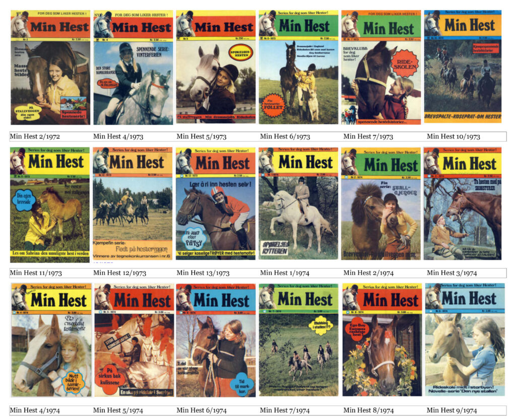 Min Hest [NOR] 2/1972-9/1974