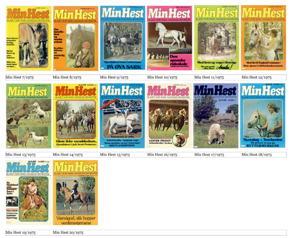 Min Hest [NOR] 7/1975-20/1975