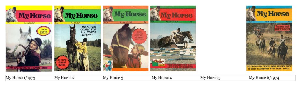 My Horse [UK] 1-6 (1973-1974)
