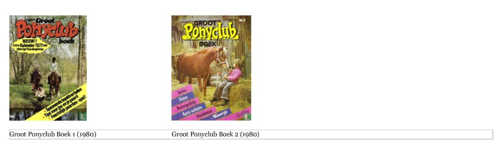 Groot Ponyclub Boek [NL] 1 ja 2 (1980)
