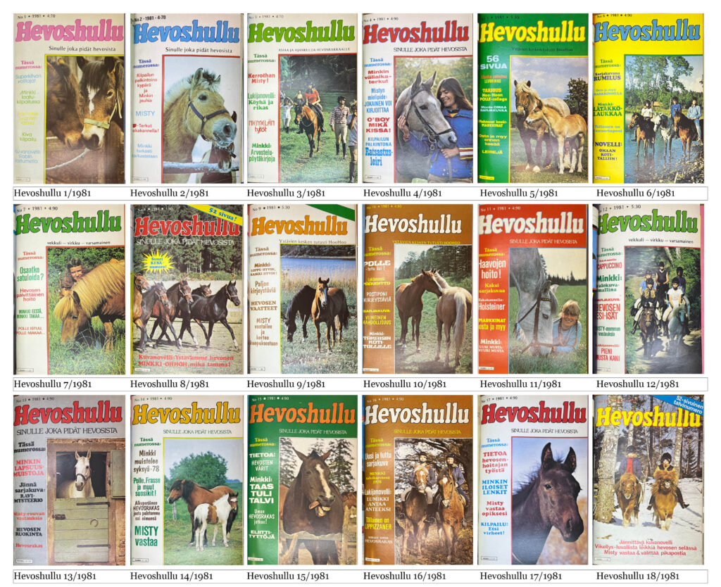Hevoshullu [FIN] 01–18/1981