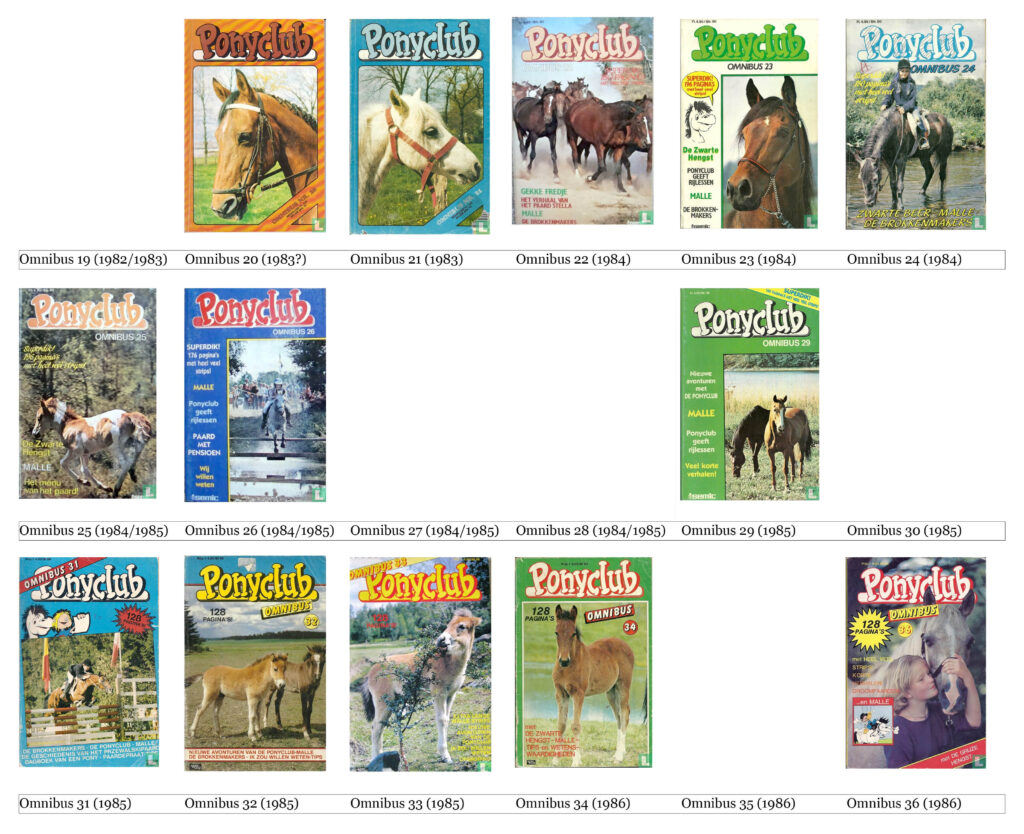 Pony Club [NL] Ominbus 19–36 (1982–1986)