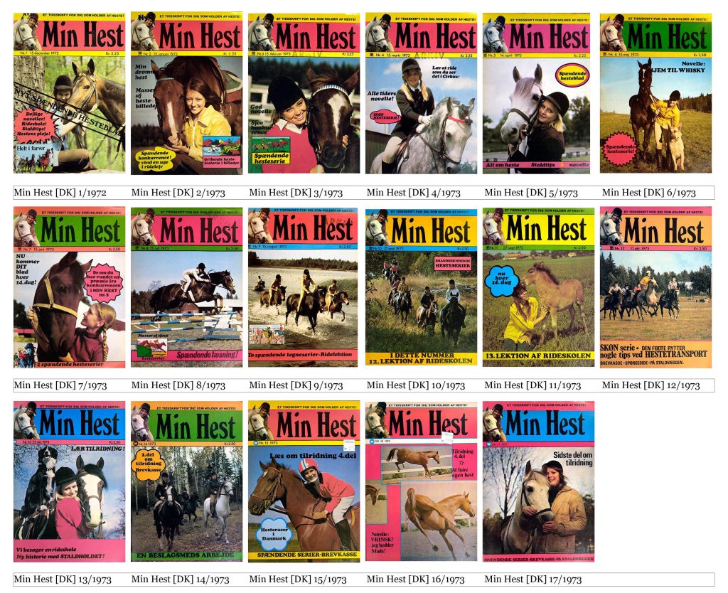 Min Hest [DK] #1/1972–#17/1973