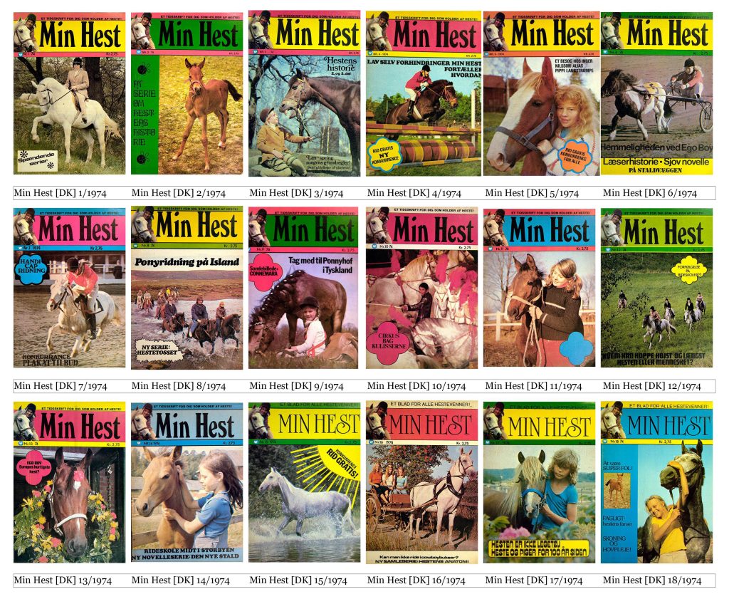 Min Hest [DK] #1/1974–#18/1974