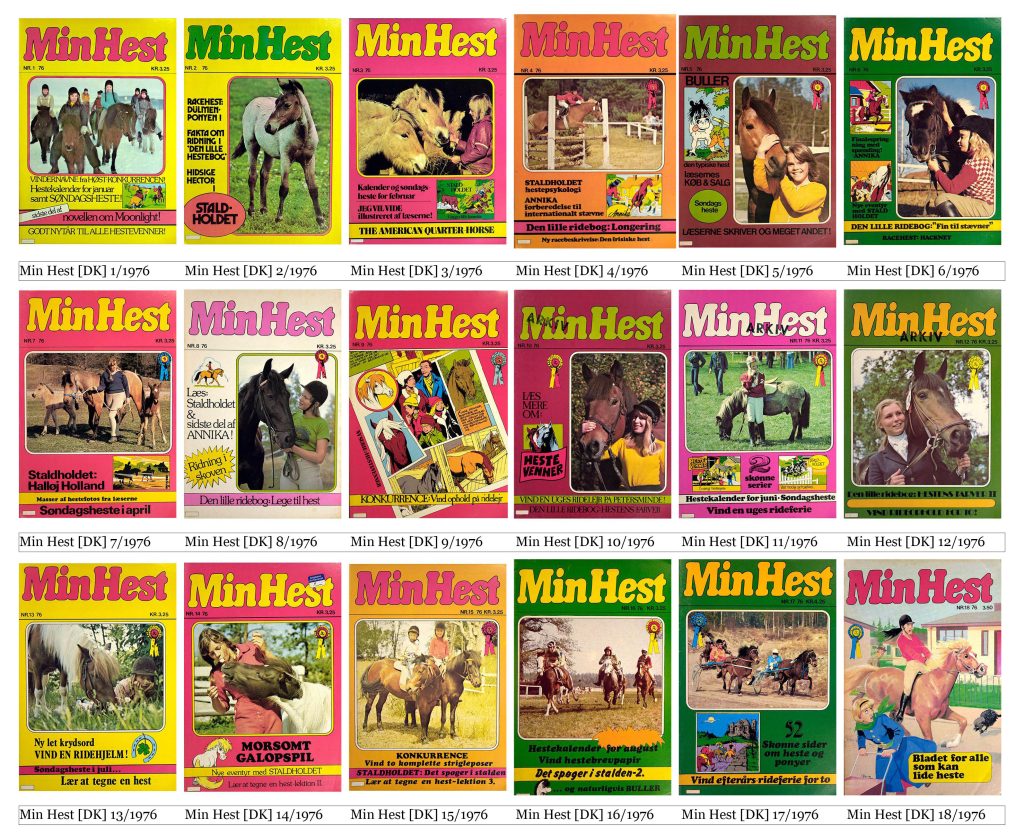 Min Hest [DK] #1/1976–18/1976