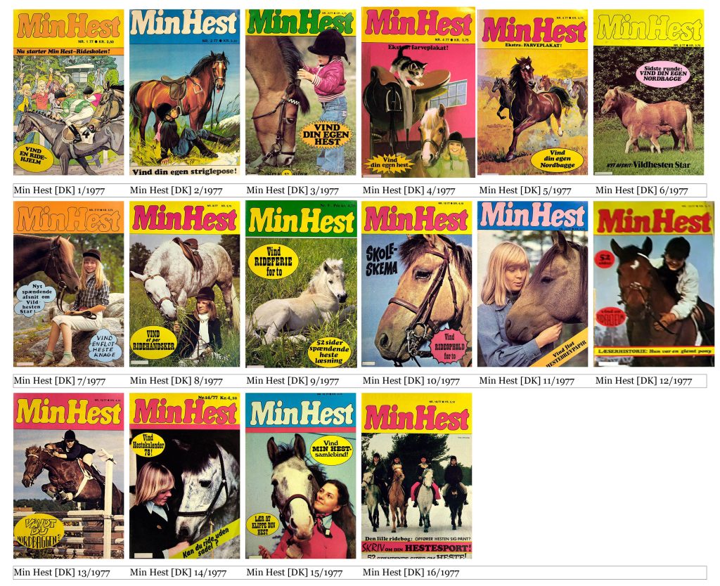 Min Hest [DK] #1/1977–#16/1977