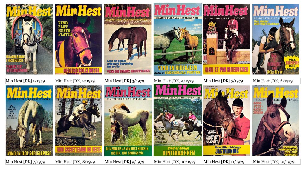 Min Hest [DK] #1/1979–#12/1979