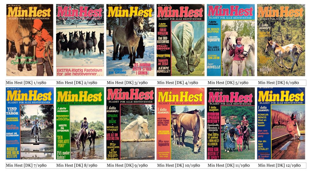 Min Hest [DK] #1/1980–#12/1980