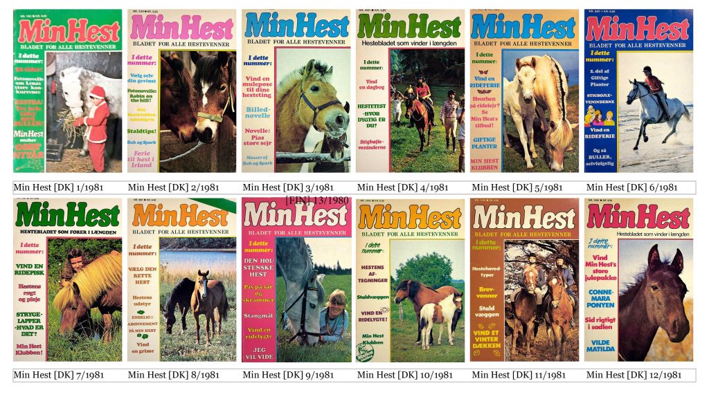 Min Hest [DK] #1/1981–#12/1981