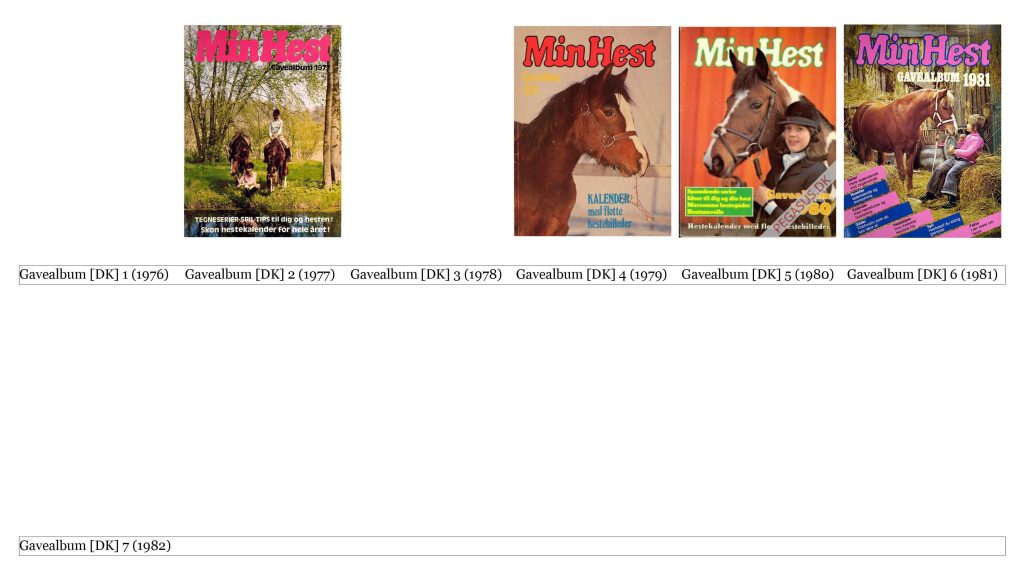 Min Hest [DK] Gavealbum 1976–1982